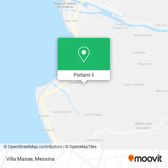 Mappa Villa Masae