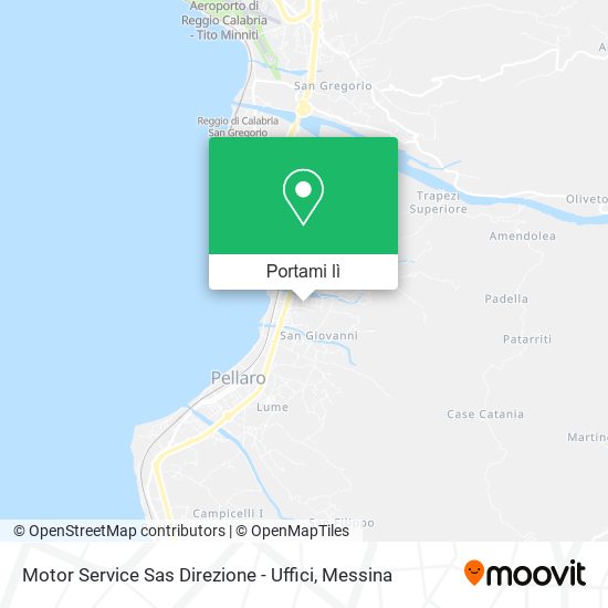 Mappa Motor Service Sas Direzione - Uffici