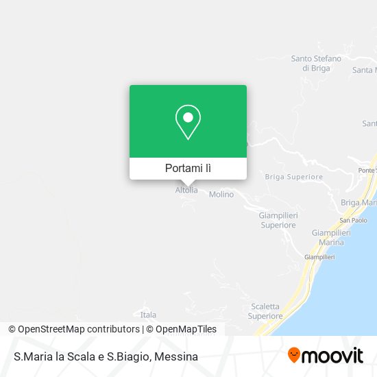 Mappa S.Maria la Scala e S.Biagio