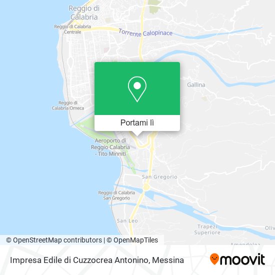 Mappa Impresa Edile di Cuzzocrea Antonino