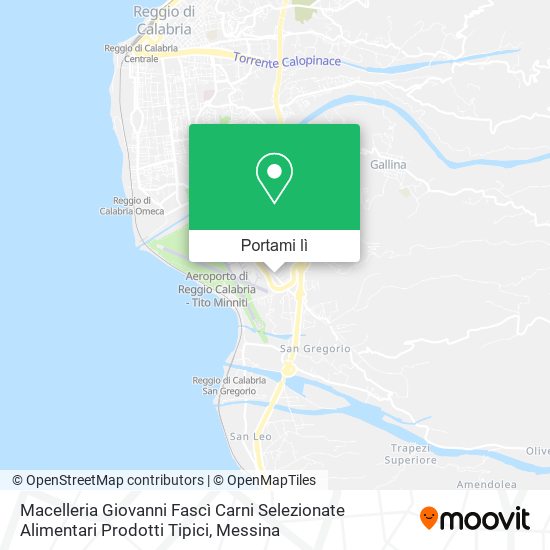 Mappa Macelleria Giovanni Fascì Carni Selezionate Alimentari Prodotti Tipici