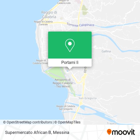 Mappa Supermercato African B
