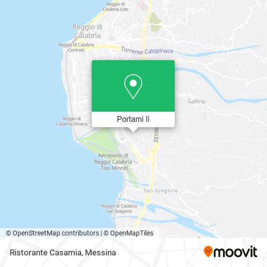 Mappa Ristorante Casamia