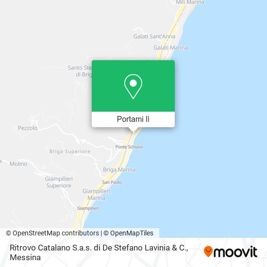 Mappa Ritrovo Catalano S.a.s. di De Stefano Lavinia & C.