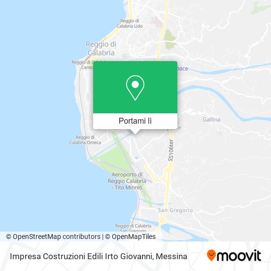 Mappa Impresa Costruzioni Edili Irto Giovanni