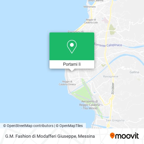 Mappa G.M. Fashion di Modafferi Giuseppe