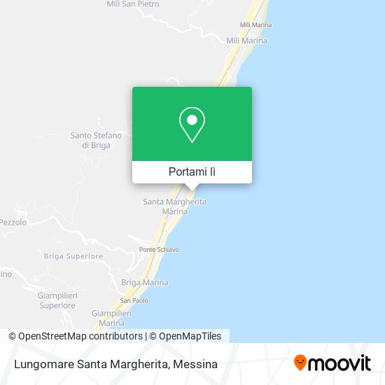 Mappa Lungomare Santa Margherita