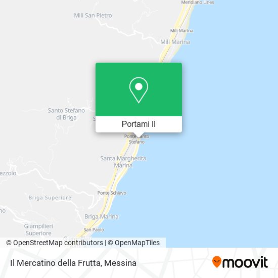 Mappa Il Mercatino della Frutta
