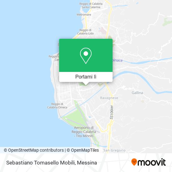 Mappa Sebastiano Tomasello Mobili