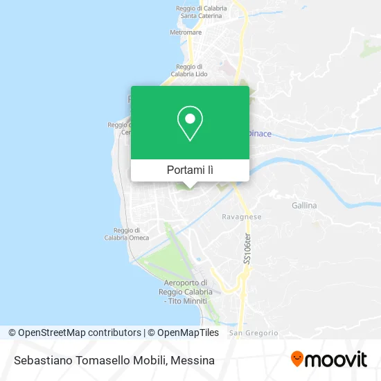 Mappa Sebastiano Tomasello Mobili