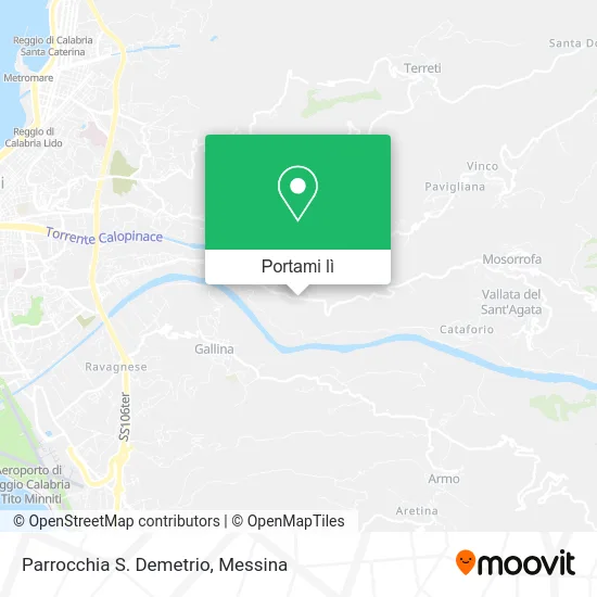 Mappa Parrocchia S. Demetrio