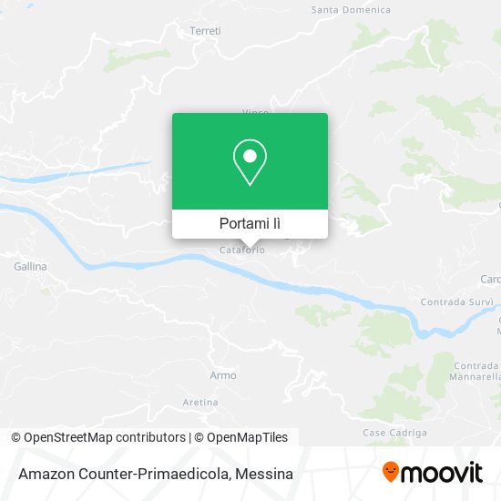 Mappa Amazon Counter-Primaedicola