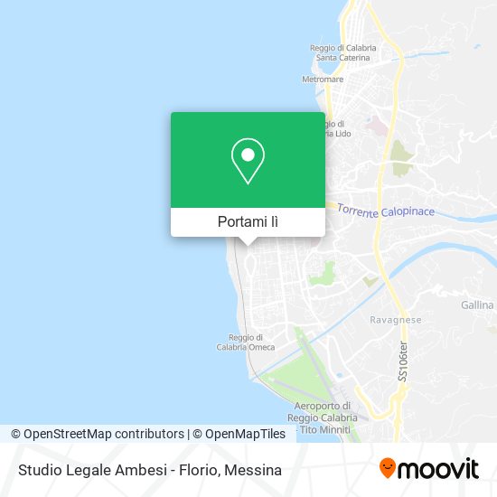 Mappa Studio Legale Ambesi - Florio