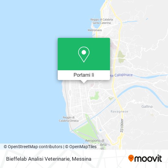Mappa Bieffelab Analisi Veterinarie