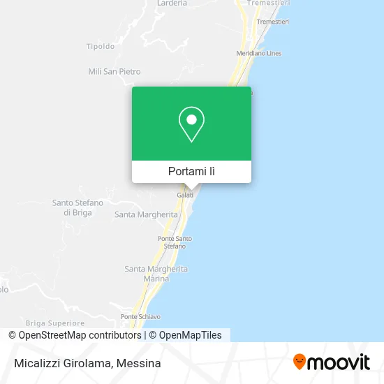 Mappa Micalizzi Girolama