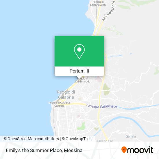 Mappa Emily's the Summer Place