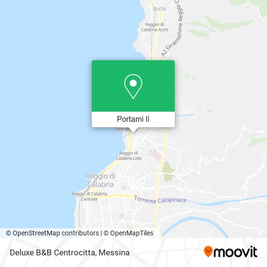 Mappa Deluxe B&B Centrocitta