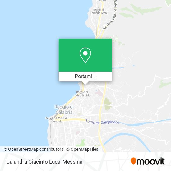Mappa Calandra Giacinto Luca