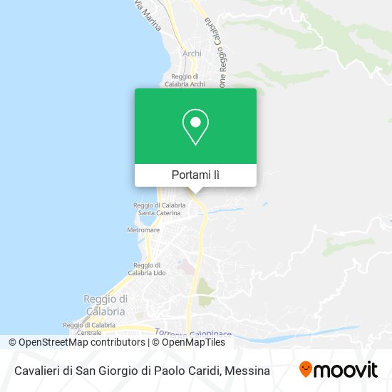 Mappa Cavalieri di San Giorgio di Paolo Caridi