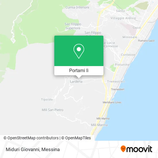 Mappa Miduri Giovanni