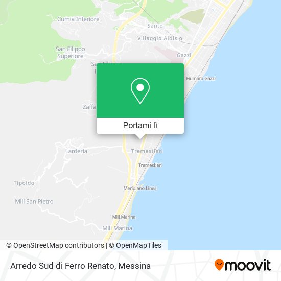 Mappa Arredo Sud di Ferro Renato