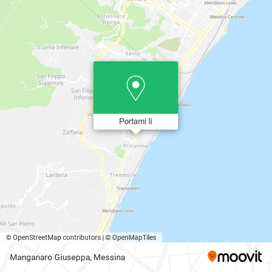 Mappa Manganaro Giuseppa