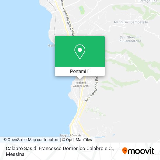 Mappa Calabrò Sas di Francesco Domenico Calabrò e C.