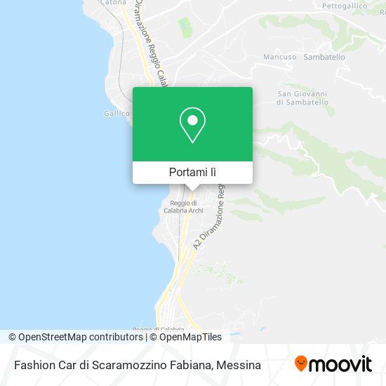 Mappa Fashion Car di Scaramozzino Fabiana