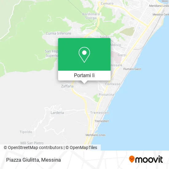 Mappa Piazza Giulitta