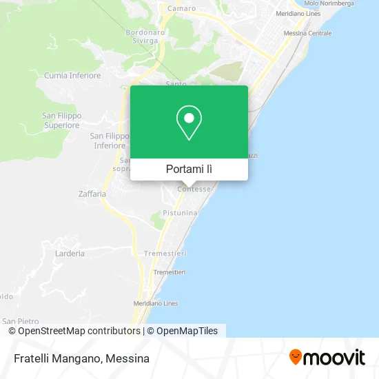Mappa Fratelli Mangano