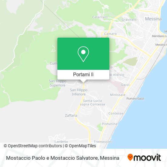 Mappa Mostaccio Paolo e Mostaccio Salvatore