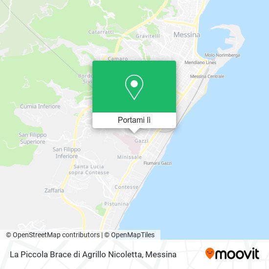 Mappa La Piccola Brace di Agrillo Nicoletta