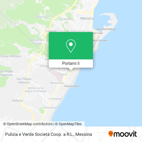 Mappa Pulizia e Verde Società Coop. a R.L.