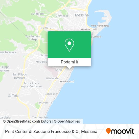 Mappa Print Center di Zaccone Francesco & C.