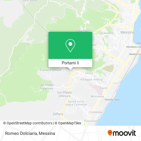 Mappa Romeo Dolciaria