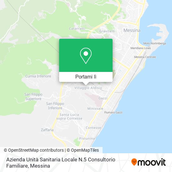 Mappa Azienda Unità Sanitaria Locale N.5 Consultorio Familiare