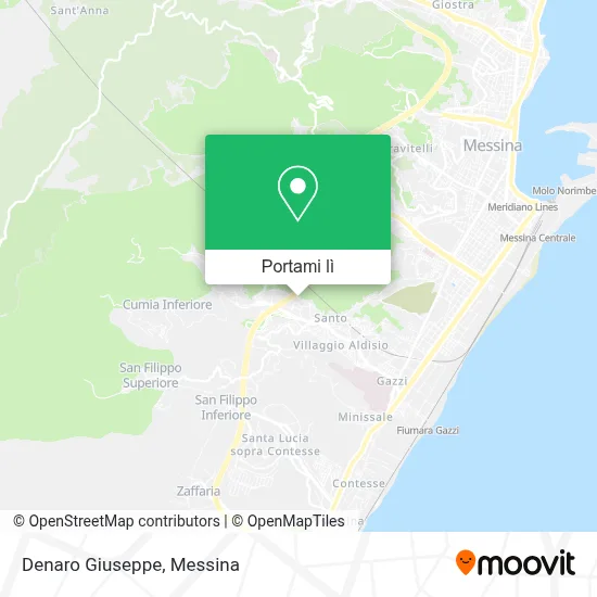 Mappa Denaro Giuseppe