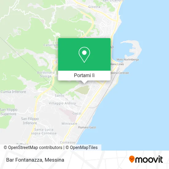 Mappa Bar Fontanazza