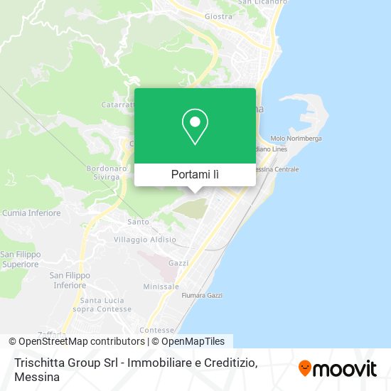 Mappa Trischitta Group Srl - Immobiliare e Creditizio