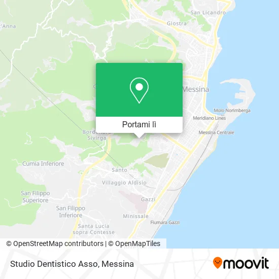 Mappa Studio Dentistico Asso