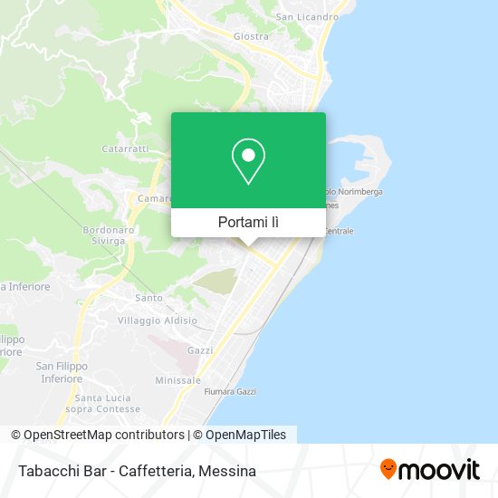 Mappa Tabacchi Bar - Caffetteria