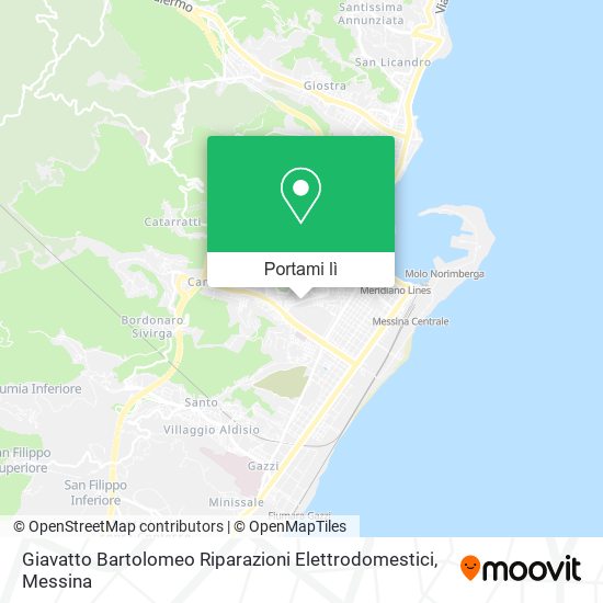 Mappa Giavatto Bartolomeo Riparazioni Elettrodomestici