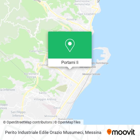 Mappa Perito Industriale Edile Orazio Musumeci