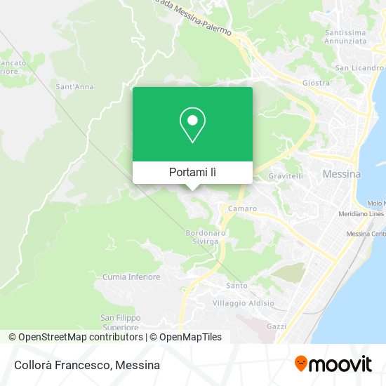 Mappa Collorà Francesco