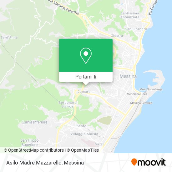 Mappa Asilo Madre Mazzarello