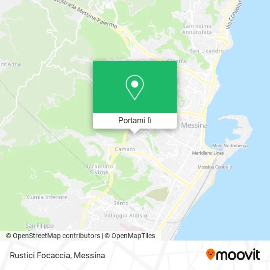 Mappa Rustici Focaccia