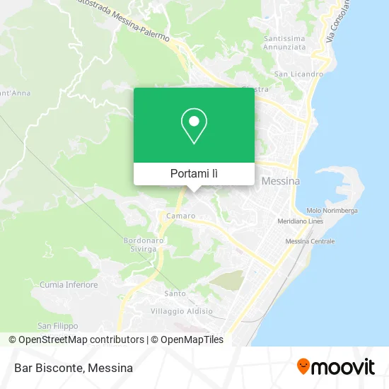 Mappa Bar Bisconte