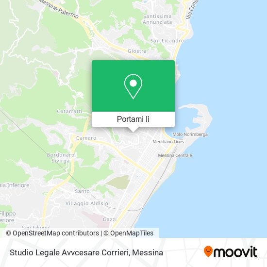 Mappa Studio Legale Avvcesare Corrieri