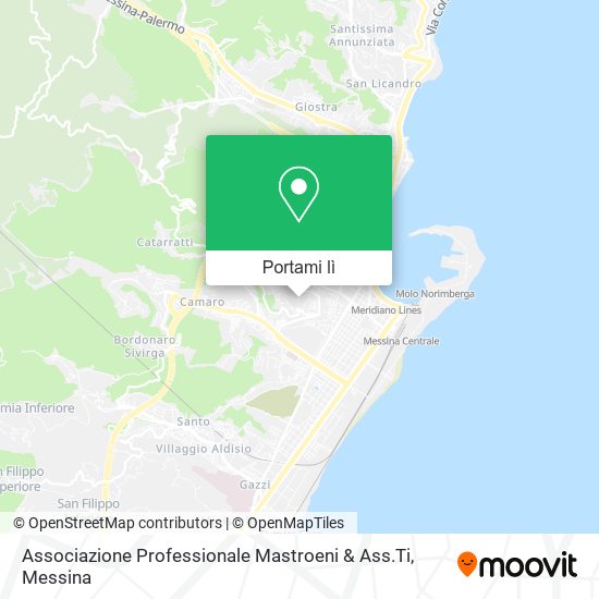 Mappa Associazione Professionale Mastroeni & Ass.Ti