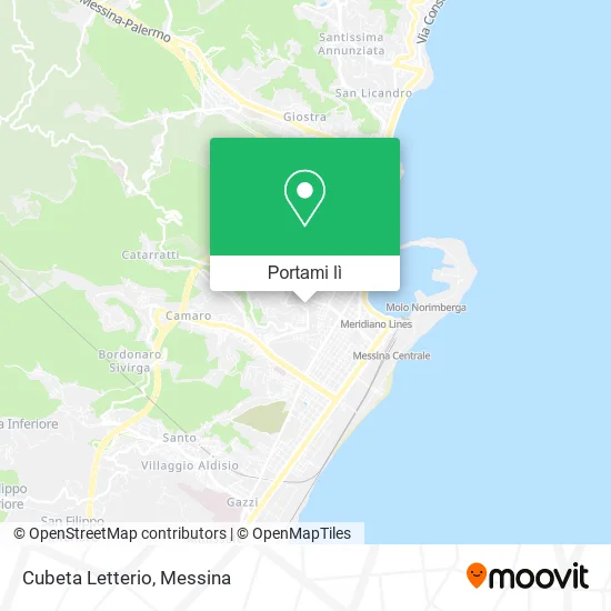 Mappa Cubeta Letterio